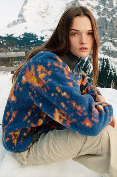 CAÇADORA POLAR AMB LLANA X AND WANDER® - Multicolor de Zara - Imatge 0