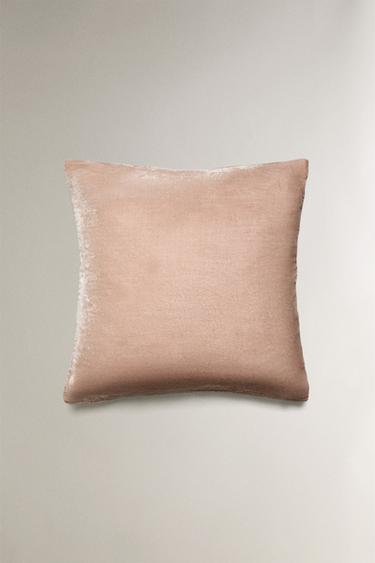 VELVET CUSHION COVER - Pink by Zara - Image 2