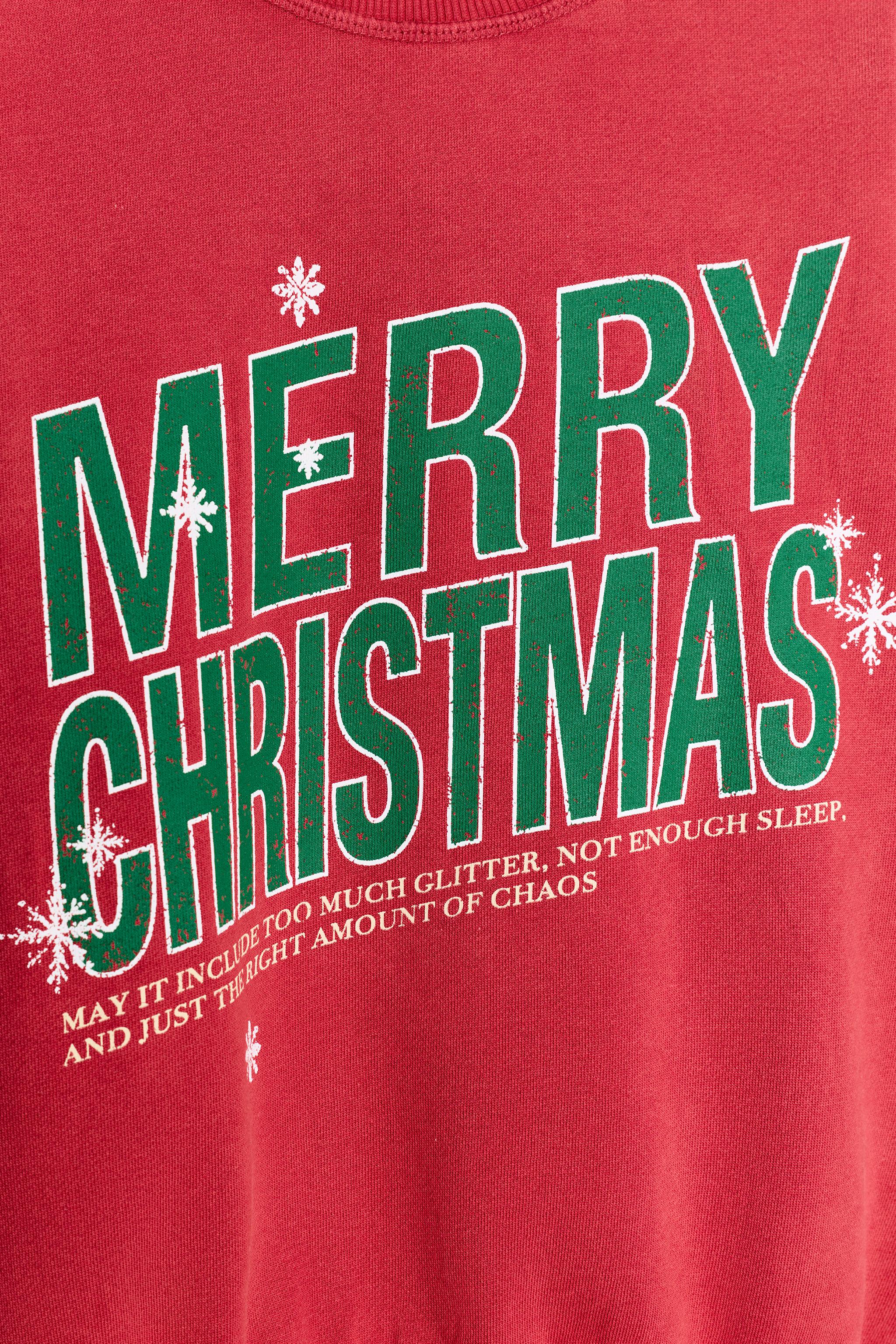 OVERSIZED CHRISTMAS SWEATSHIRT