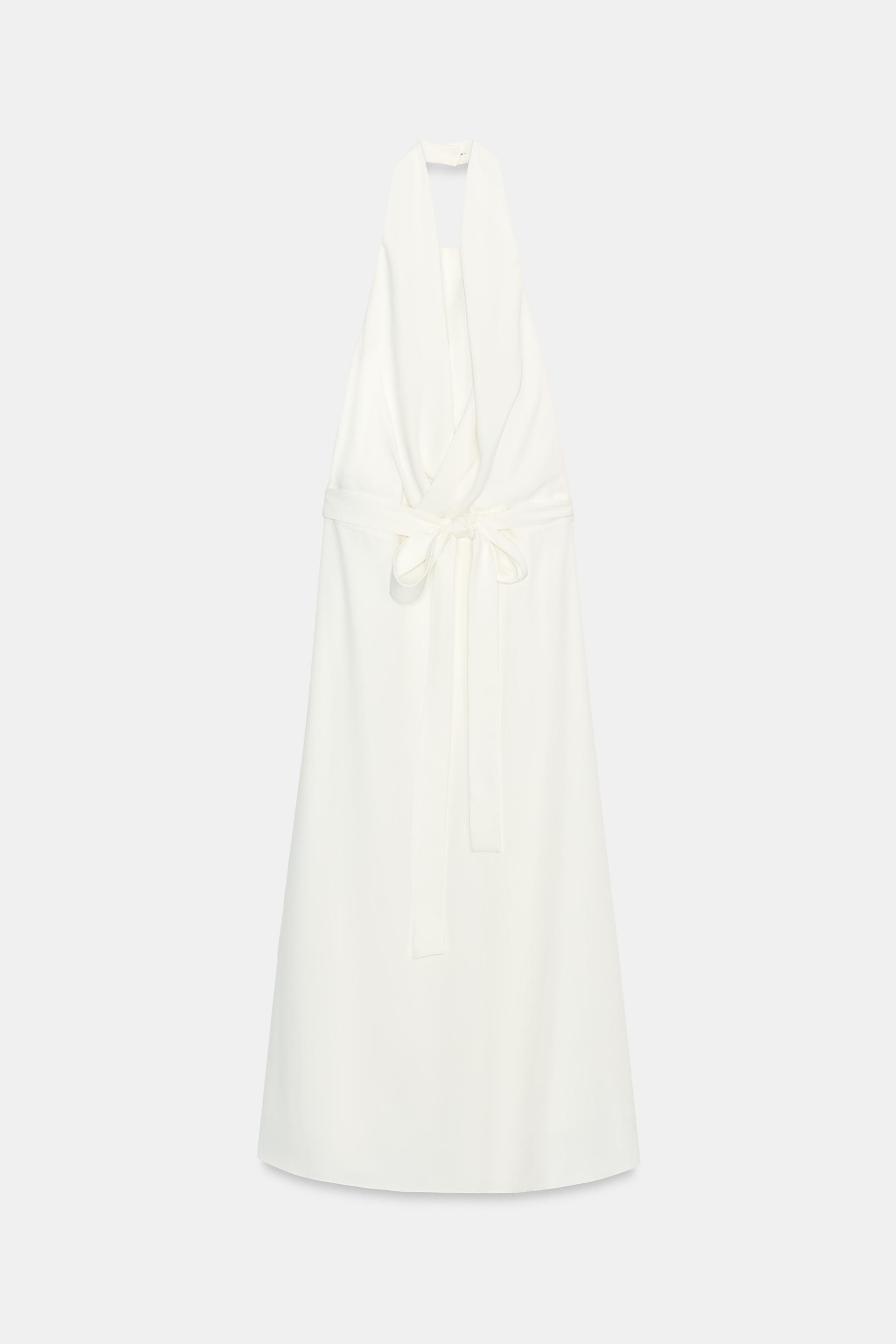 FLOWY HALTER DRESS ZW COLLECTION