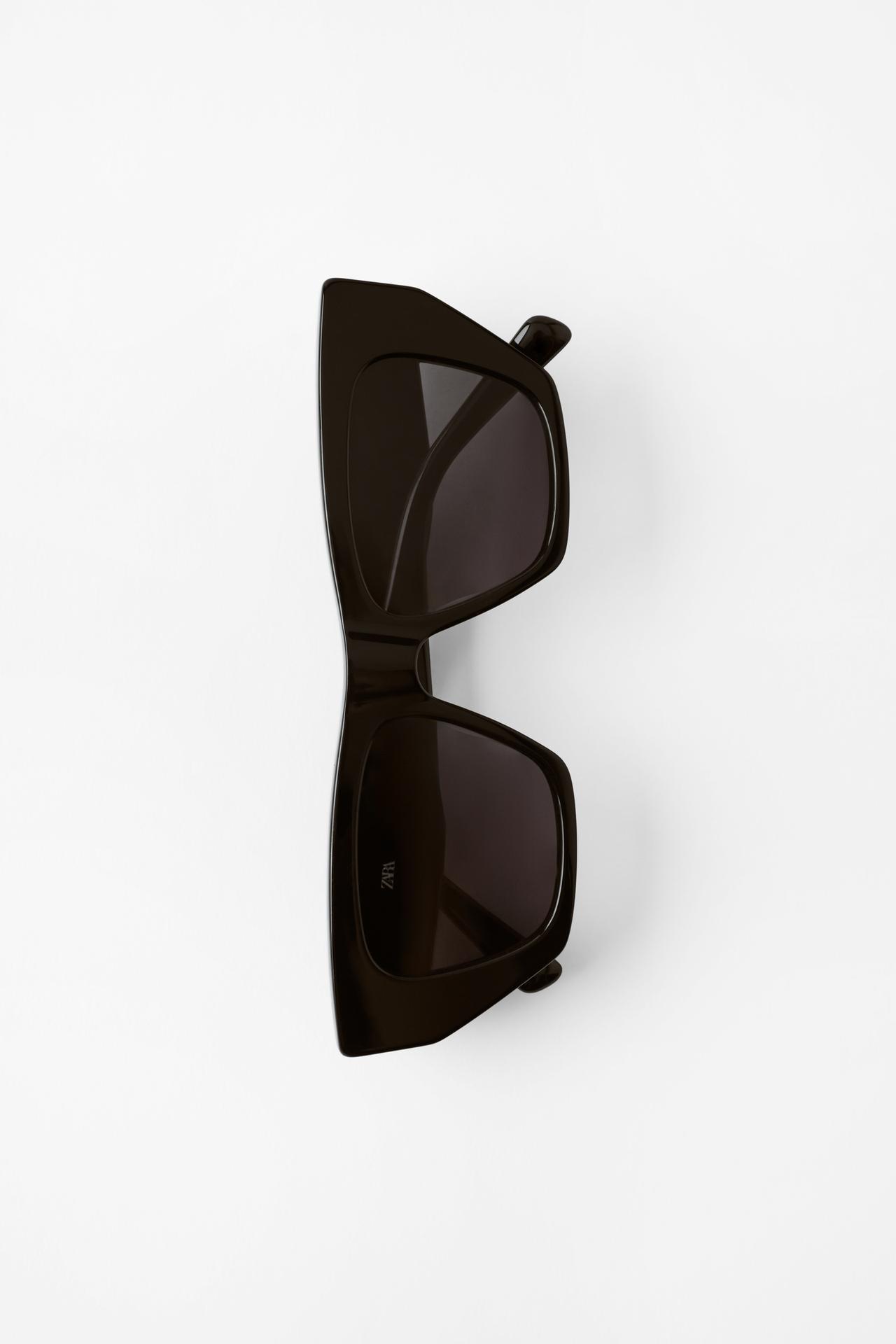 CAT EYE SUNGLASSES — Black