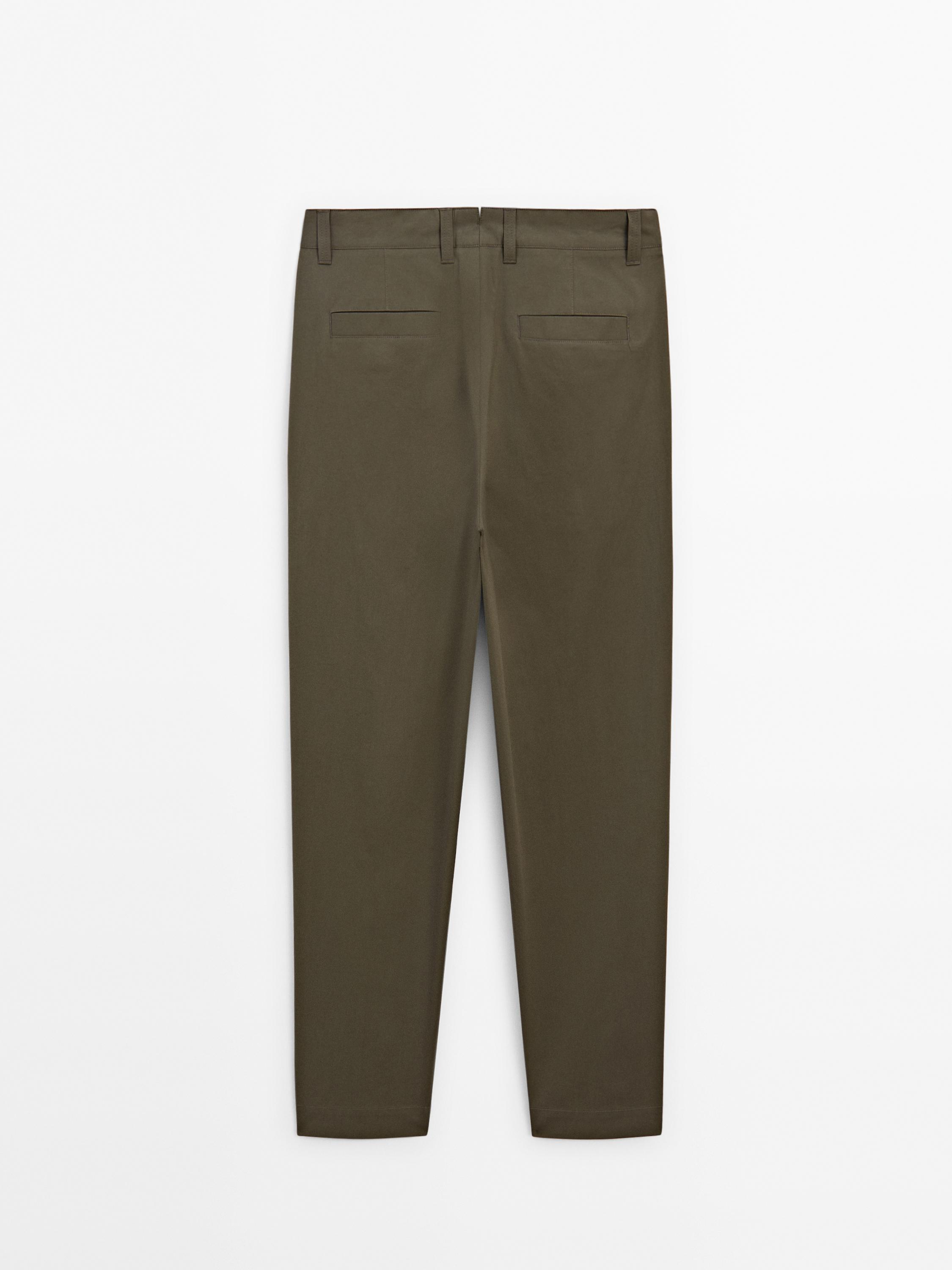 Relaxed fit darted trousers - Limited Edition - Black | ZARA United 