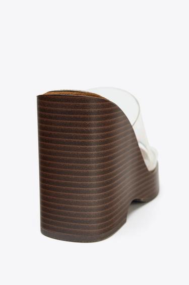 COMPENSÉES VINYLE - Marron de Zara - Image 6