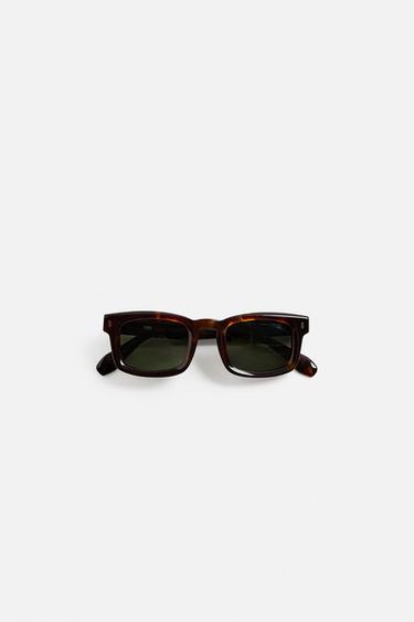 RECTANGULAR SUNGLASSES - Tortoiseshell by Zara - Image 5