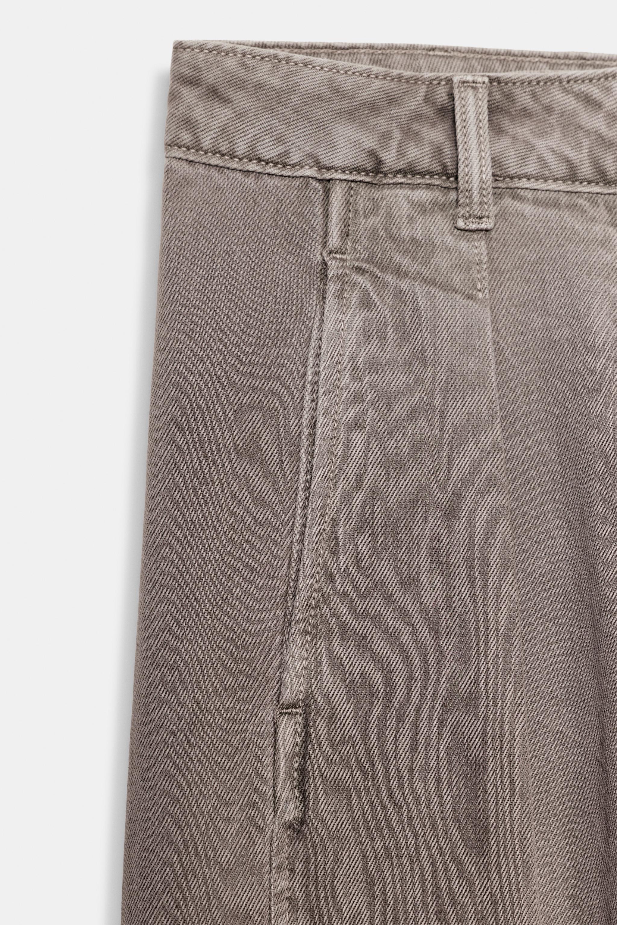 Z1975 MID-RISE WIDE LEG JEANS WITH DARTS