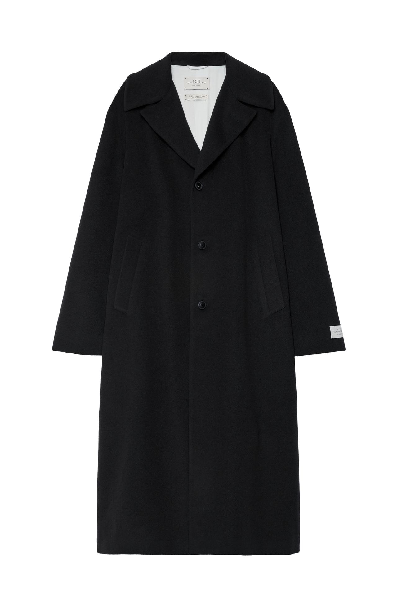 LONG CONTRAST COAT