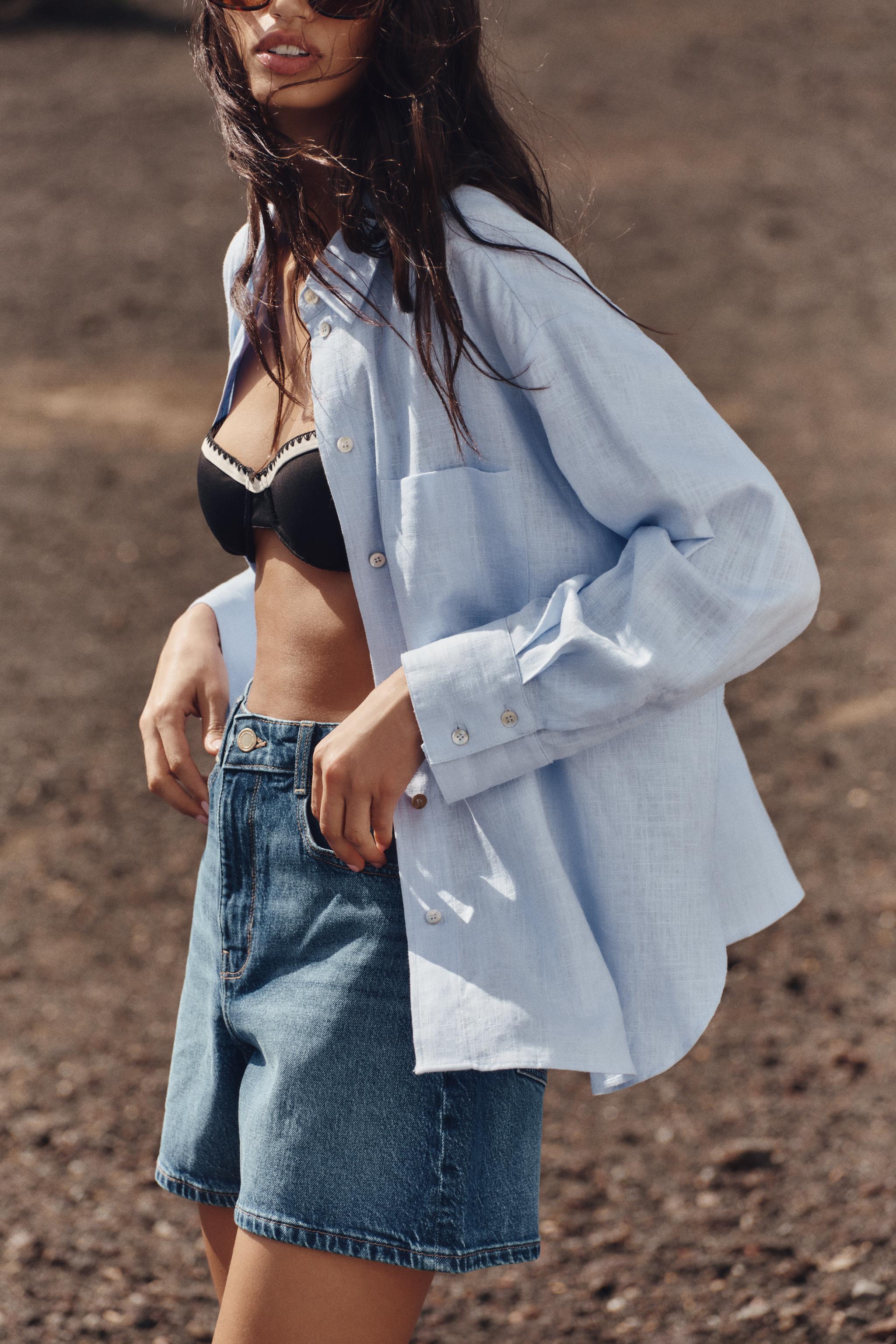Women´s Blue Shirts | ZARA United States