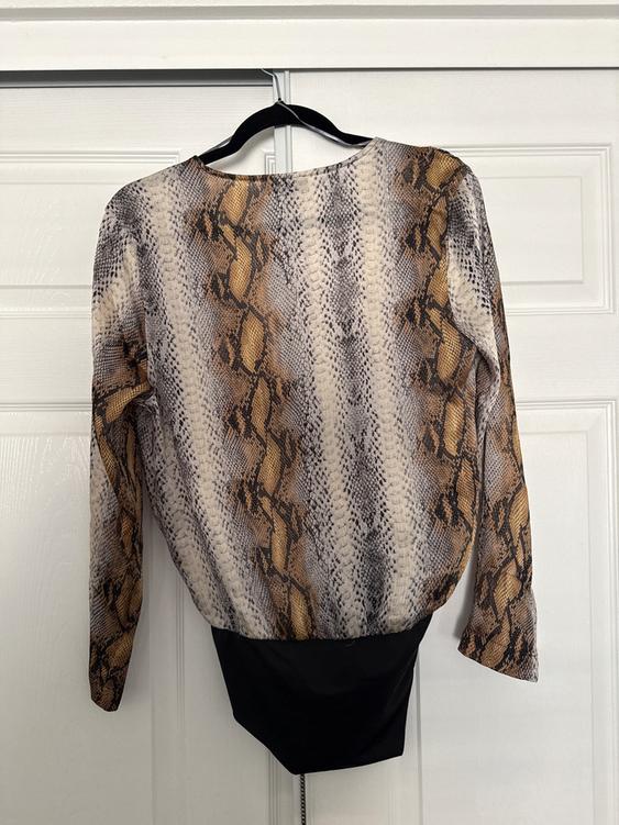 ANIMAL PRINT BODYSUIT - Image 2