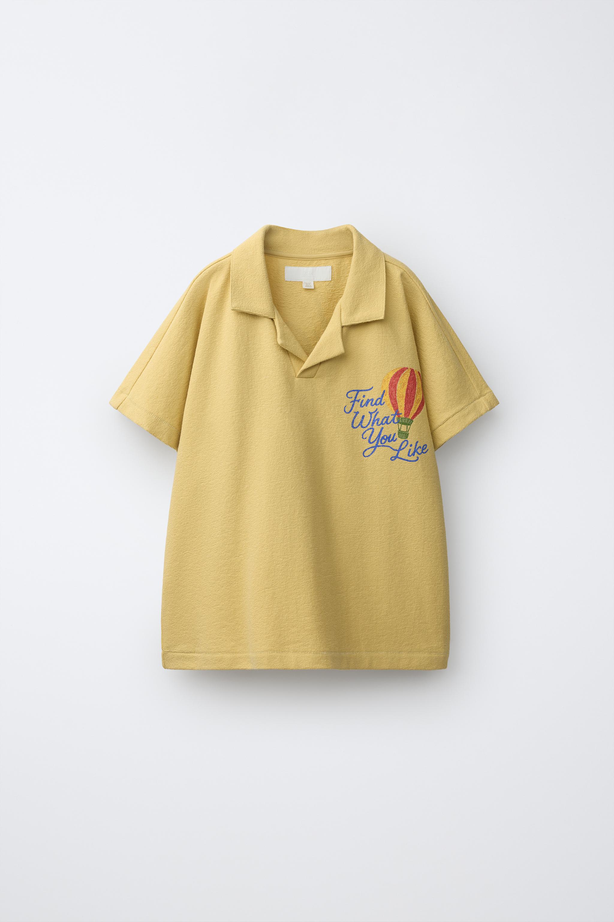 PRINTED POLO SHIRT