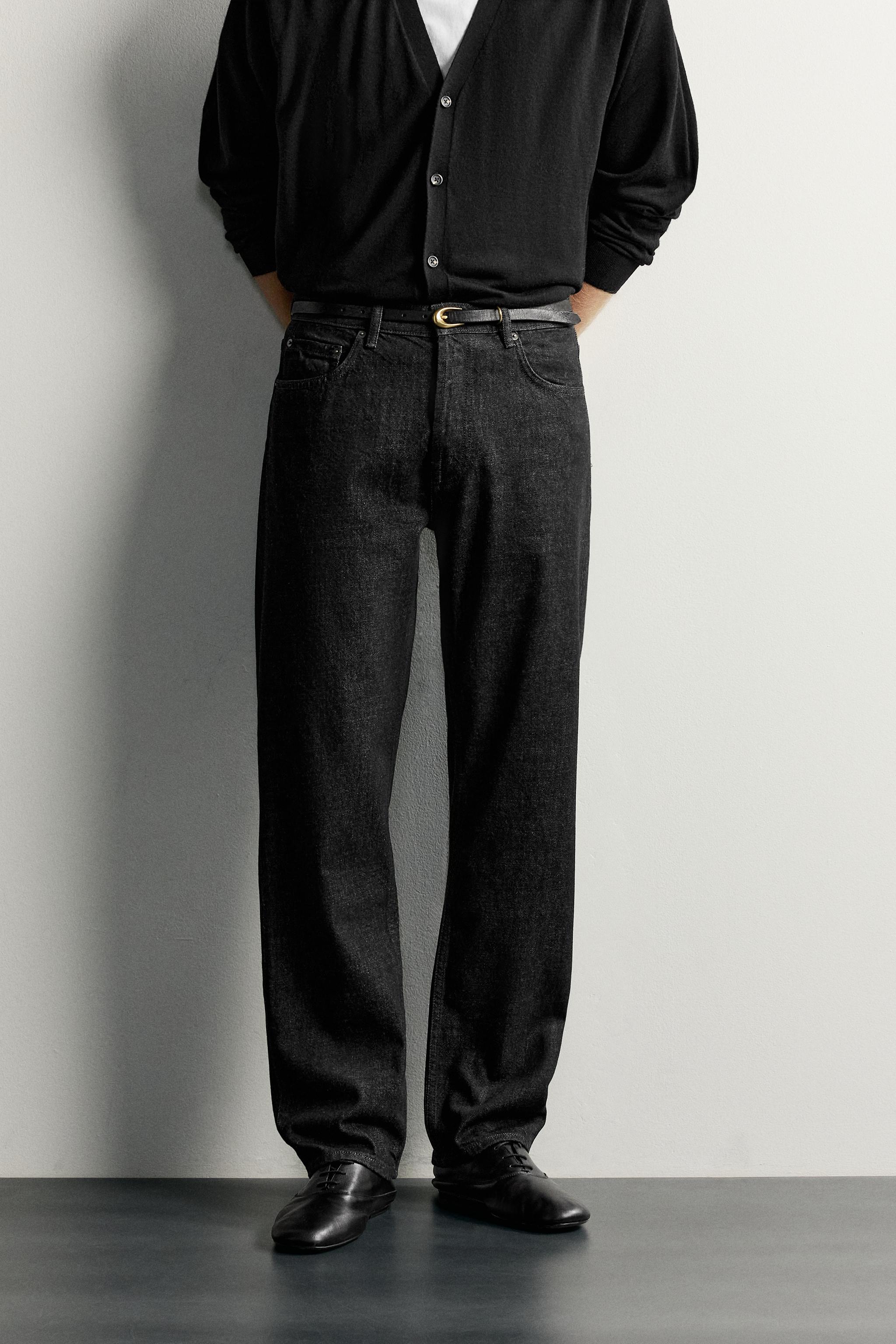 JEANS STRAIGHT FIT MÉLANGE COTON