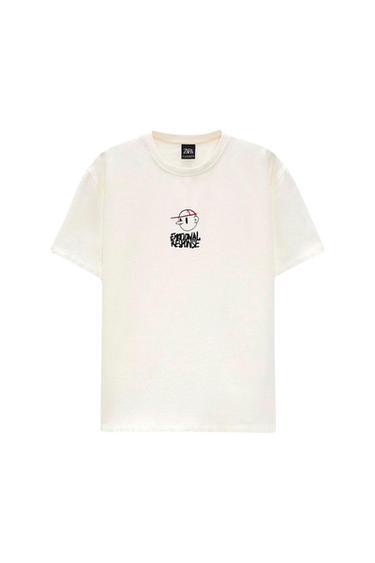 TEXT PRINT T-SHIRT