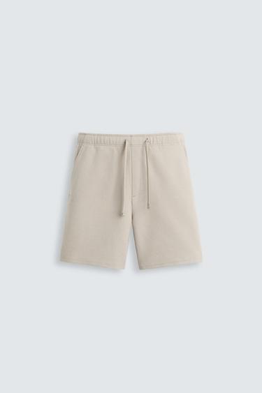 BERMUDA STRUCTURÉ CONFORT - Beige de Zara