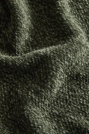 CHENILLE DEKEN - Groen van Zara