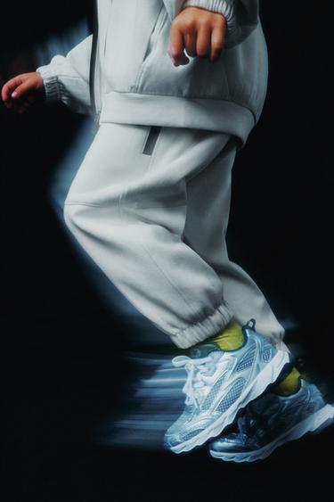 JOGGER INTERLOCK LOGO - Pedra da Zara