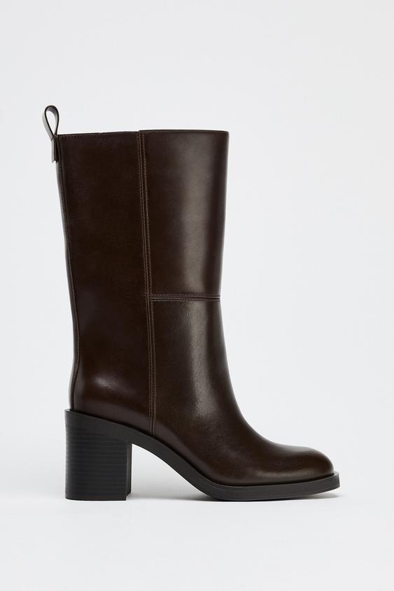 レザーブーツ - レディース | 最新コレクション | ZARA 日本