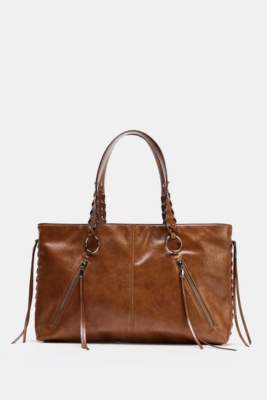 Grand Sac Sac A Main Cours Zara Grands Sacs Pour Femme ZARA France