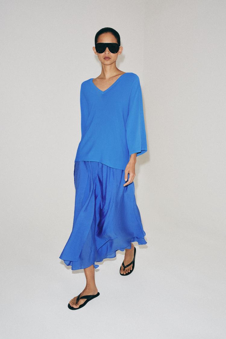 FALDA CON VOLANTES ZW COLLECTION 6