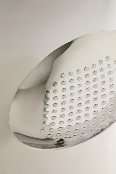 ÉCUMOIRE ACIER BOIS CHÊNE - Marron clair de Zara - Image 3