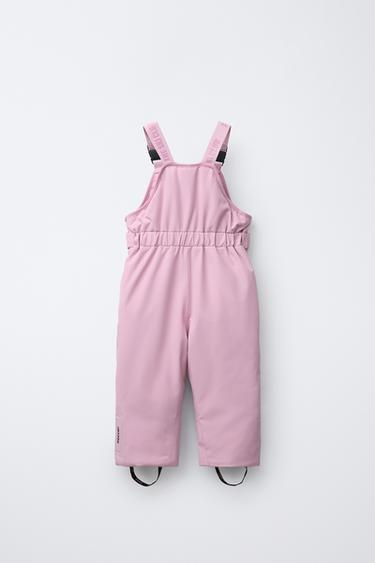 WATERPROOF AND WINDPROOF BIB TROUSERS WITH POCKETS RECCO® SYSTEM SKI COLLECTION - Pink by Zara - Image 1
