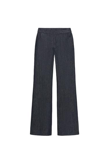 ZW COLLECTION MID-RISE FLARE JEANS