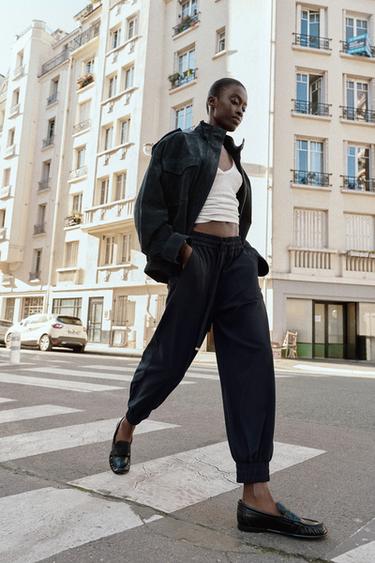 Zara JOGGER PANTS - Blue