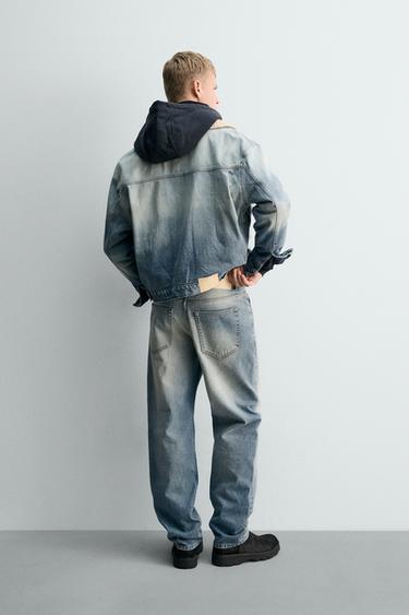 ДЖИНСИ STRAIGHT FIT SELVEDGE X SR_A - Синій Zara