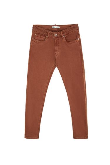 COLOURED SUPER SKINNY JEANS