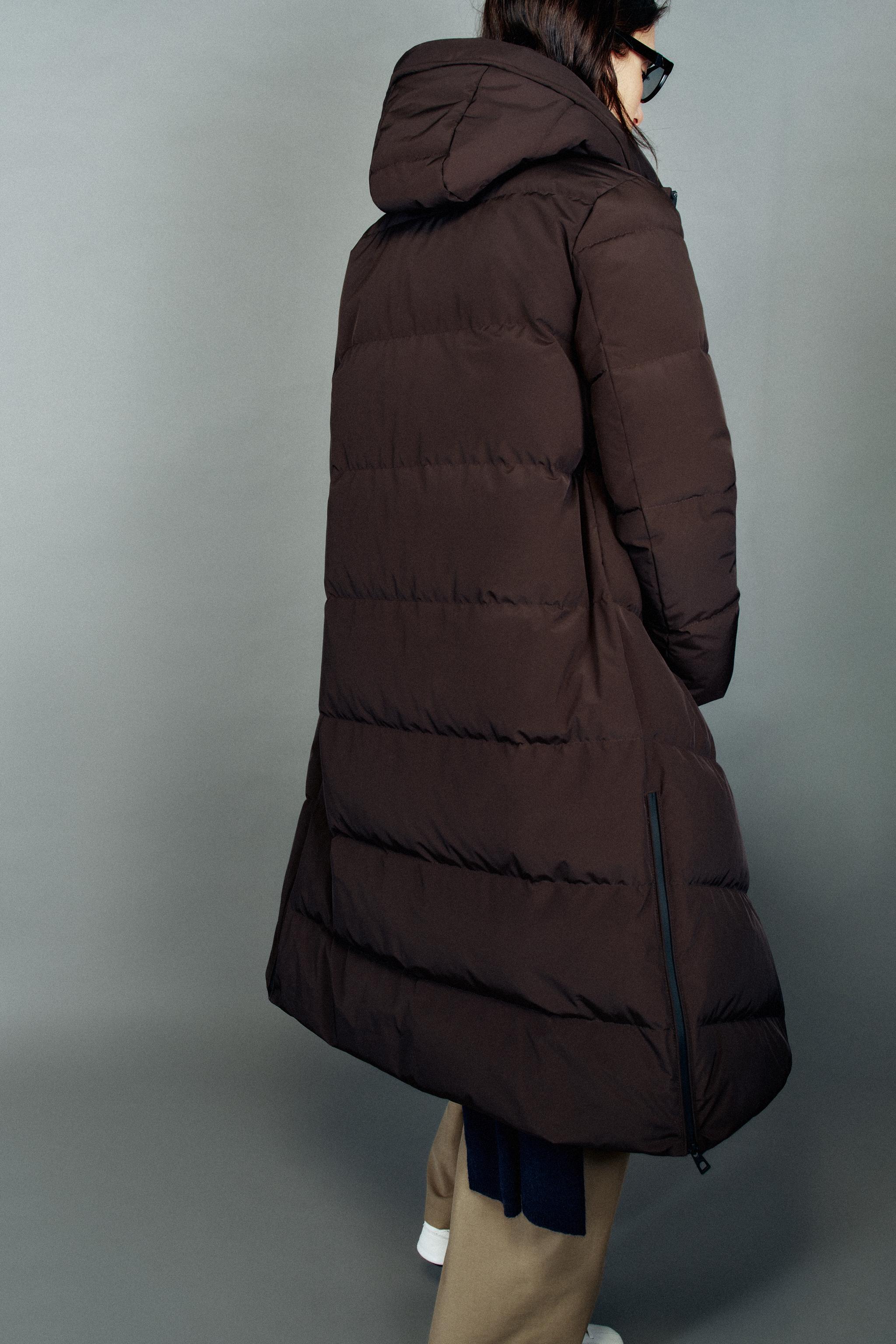 ANORAK MATELASSÉ 50 % DUVET PLUMES DÉPERLANT COUPE-VENT