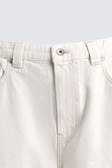 JEANS BALLOON FIT - White by Zara - Image 8