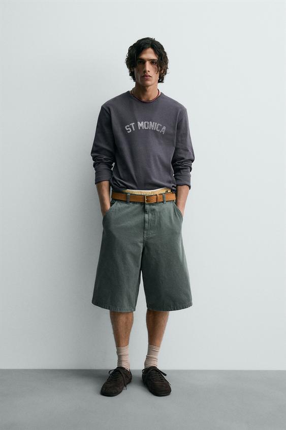 RELAXED FIT LIMITED EDITION BERMUDA SHORTS