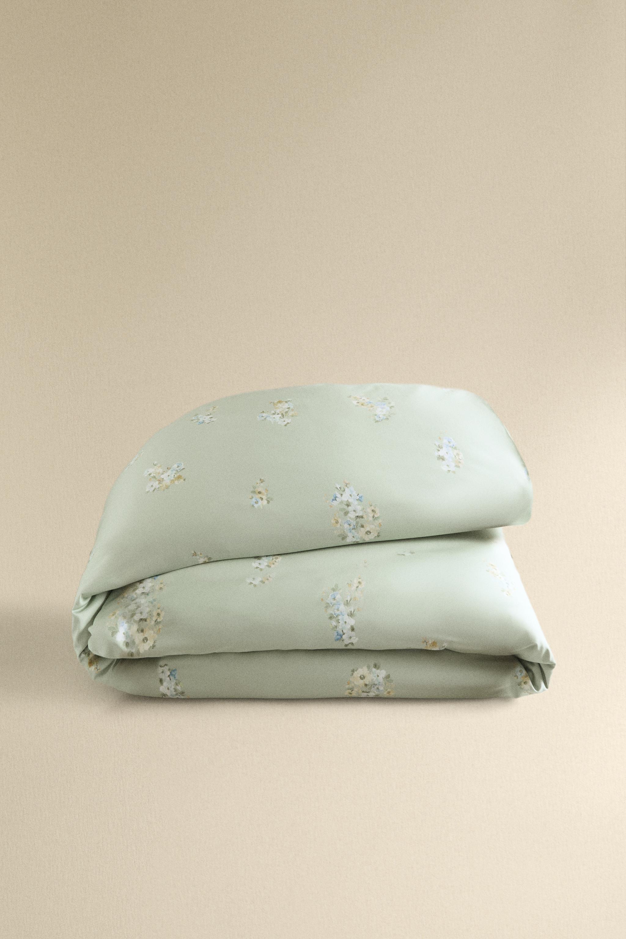 WILD FLOWER SATEEN DUVET COVER