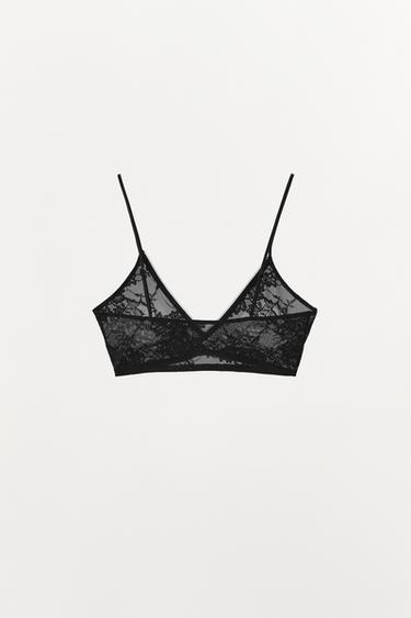 BRALETTE BODY SHAPE DENTELLE - Noir de Zara - Image 4