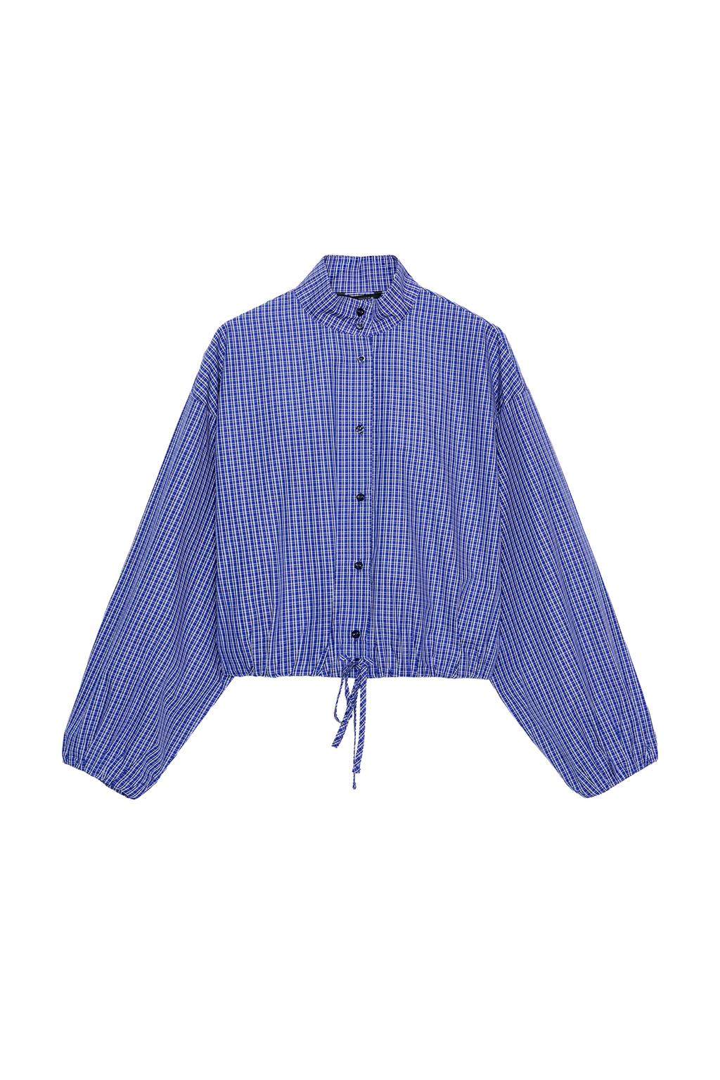 PLAID BALLOON SHIRT - image 3