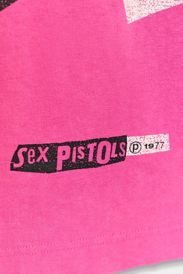 SEX PISTOLS LONG SLEEVE T-SHIRT - Pink by Zara - Image 8