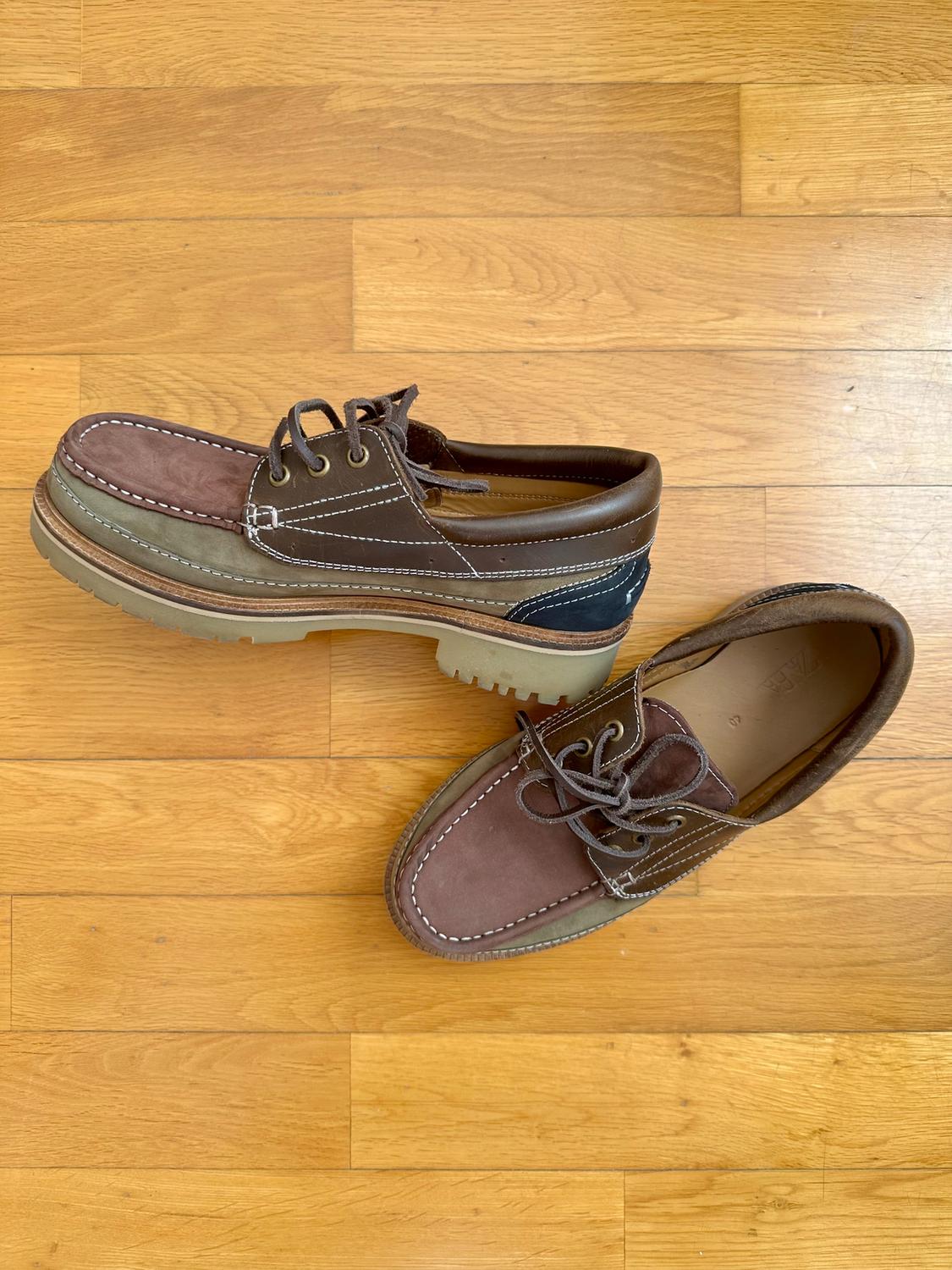 CONTRAST MULTICOLOURED LOAFERS - Image 4