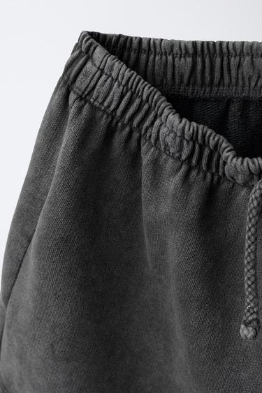 MY MELODY © SANRIO WASHED EFFECT BERMUDA SHORTS - Anthracite grey by Zara