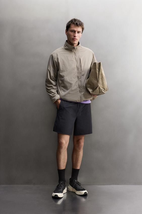 TECHNICAL JACKET WITH FLEECE LINING - Mid-camel by Zara - Image 0
