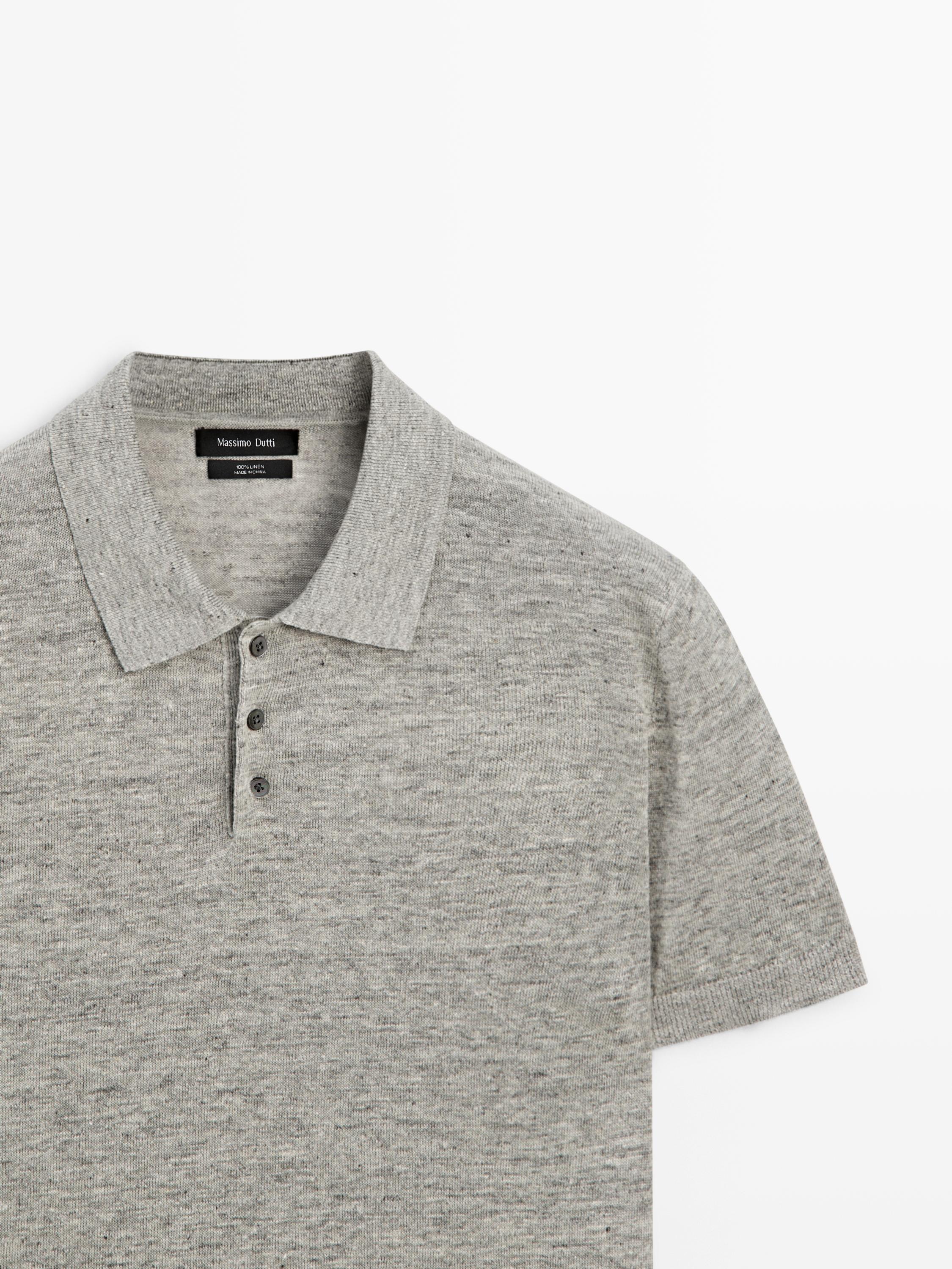 Polo chiné 100 % lin