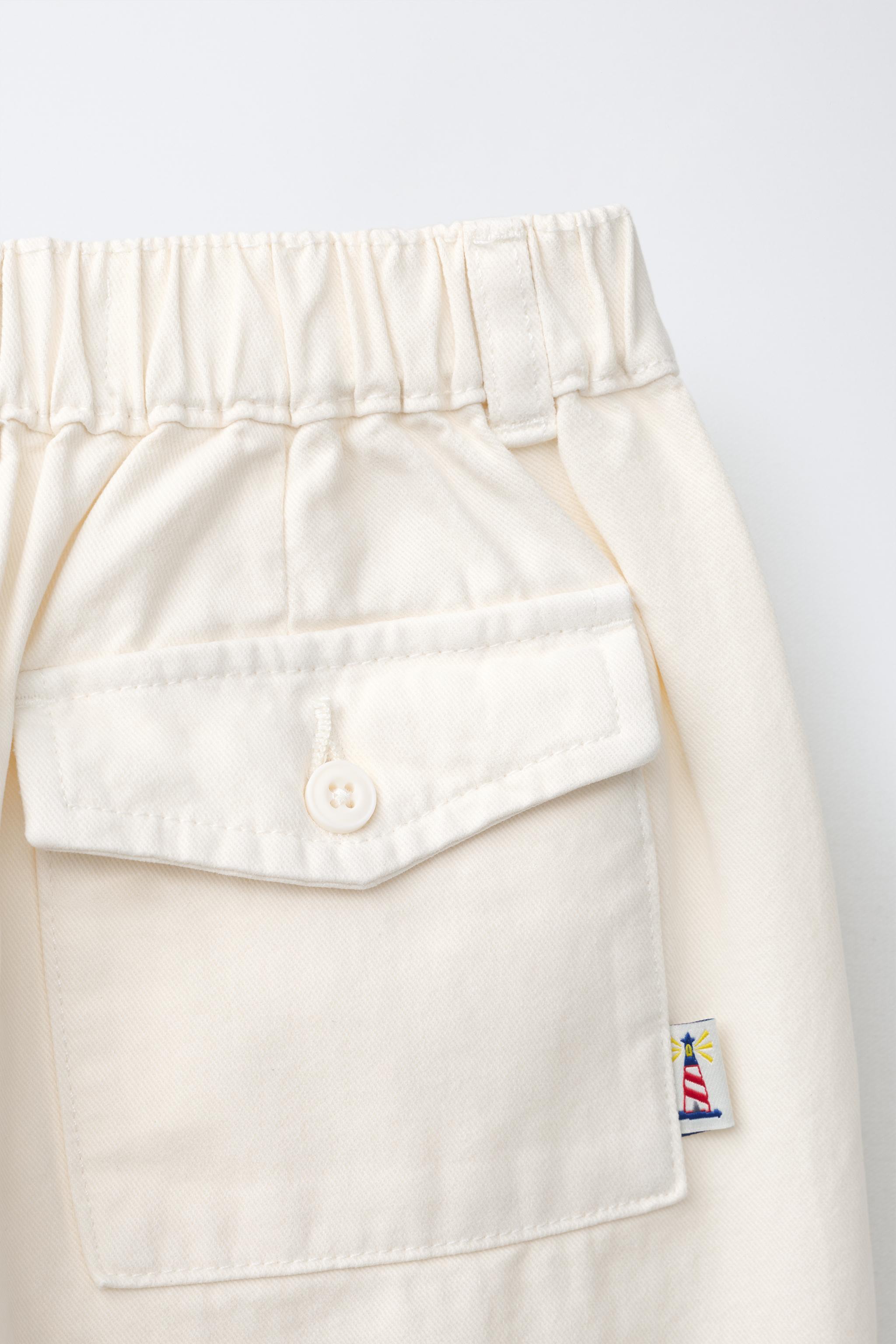 BALLOON TWILL PANTS