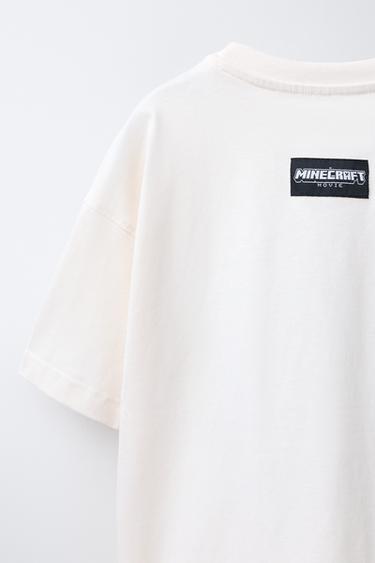 T-SHIRT IMPRIMÉ MINECRAFT © MOJANG AB. ™ - Écru clair de Zara - Image 3