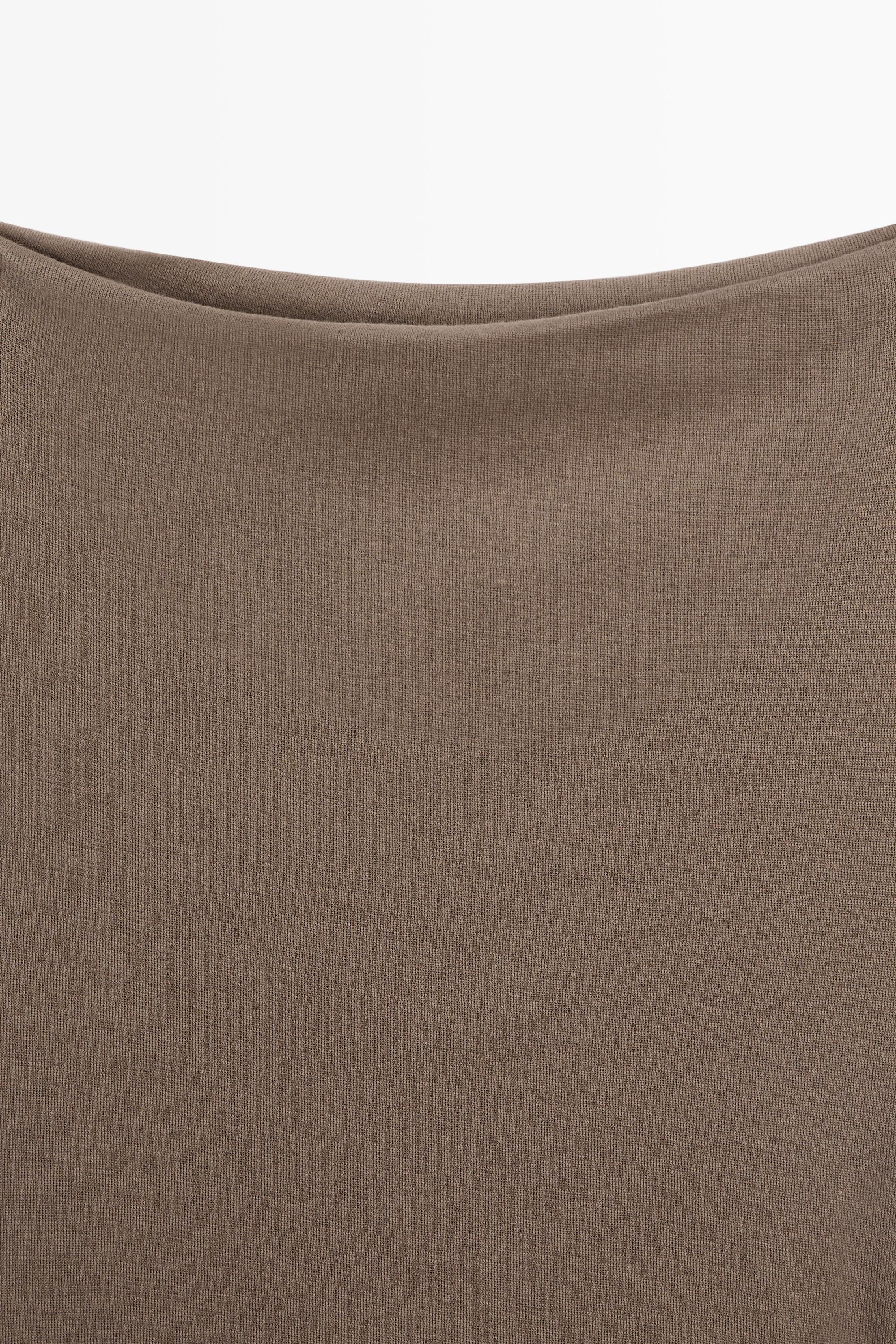 Top en maille 100 % coton