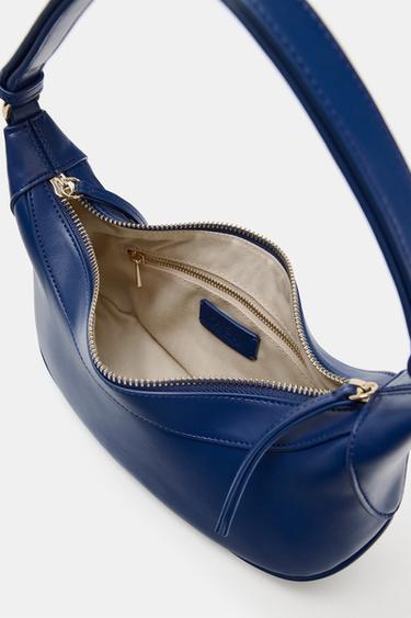 OVAL SHOULDER BAG - Blue by Zara - Image 4