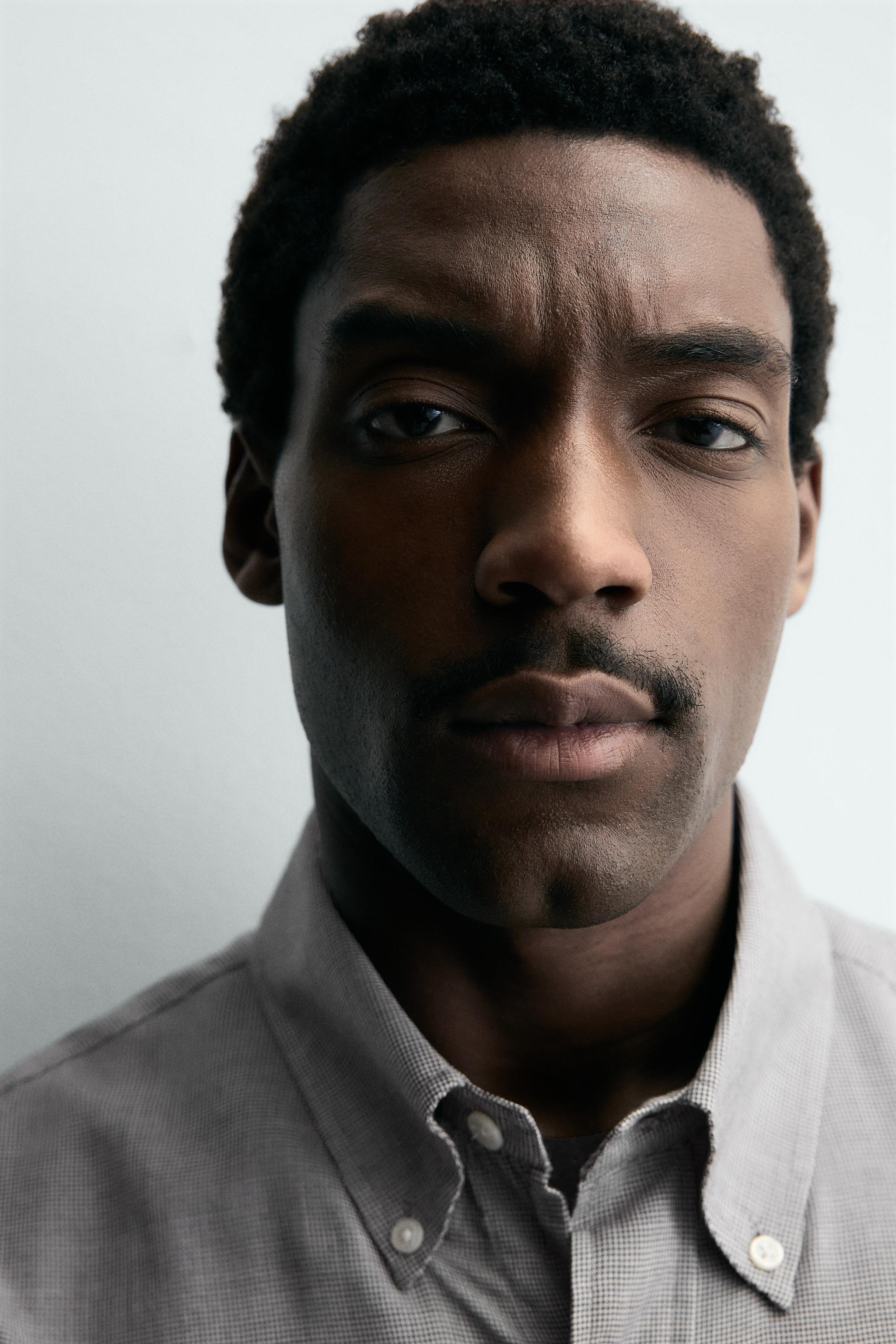 CHEMISE À CARREAUX VISCOSE - LAINE