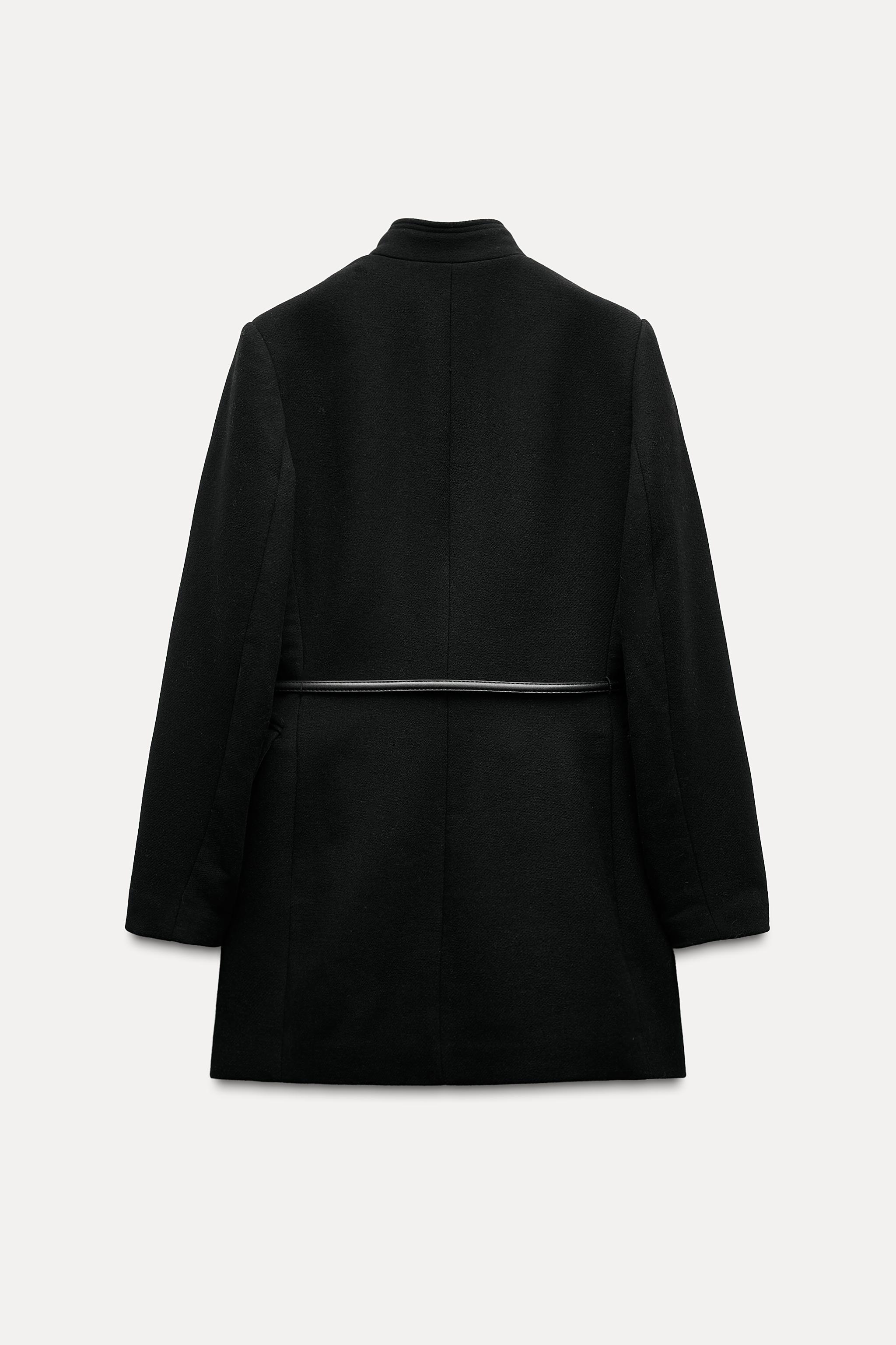 Manteau noir femme zara sale