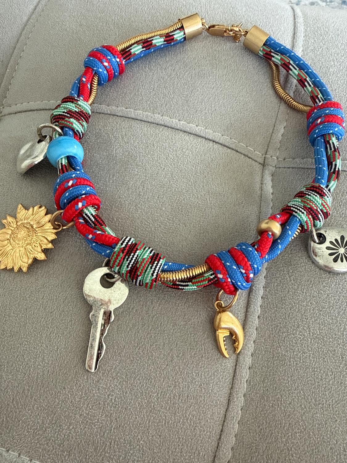 COLLAR CORDÓN COLOR CHARMS - Image 3