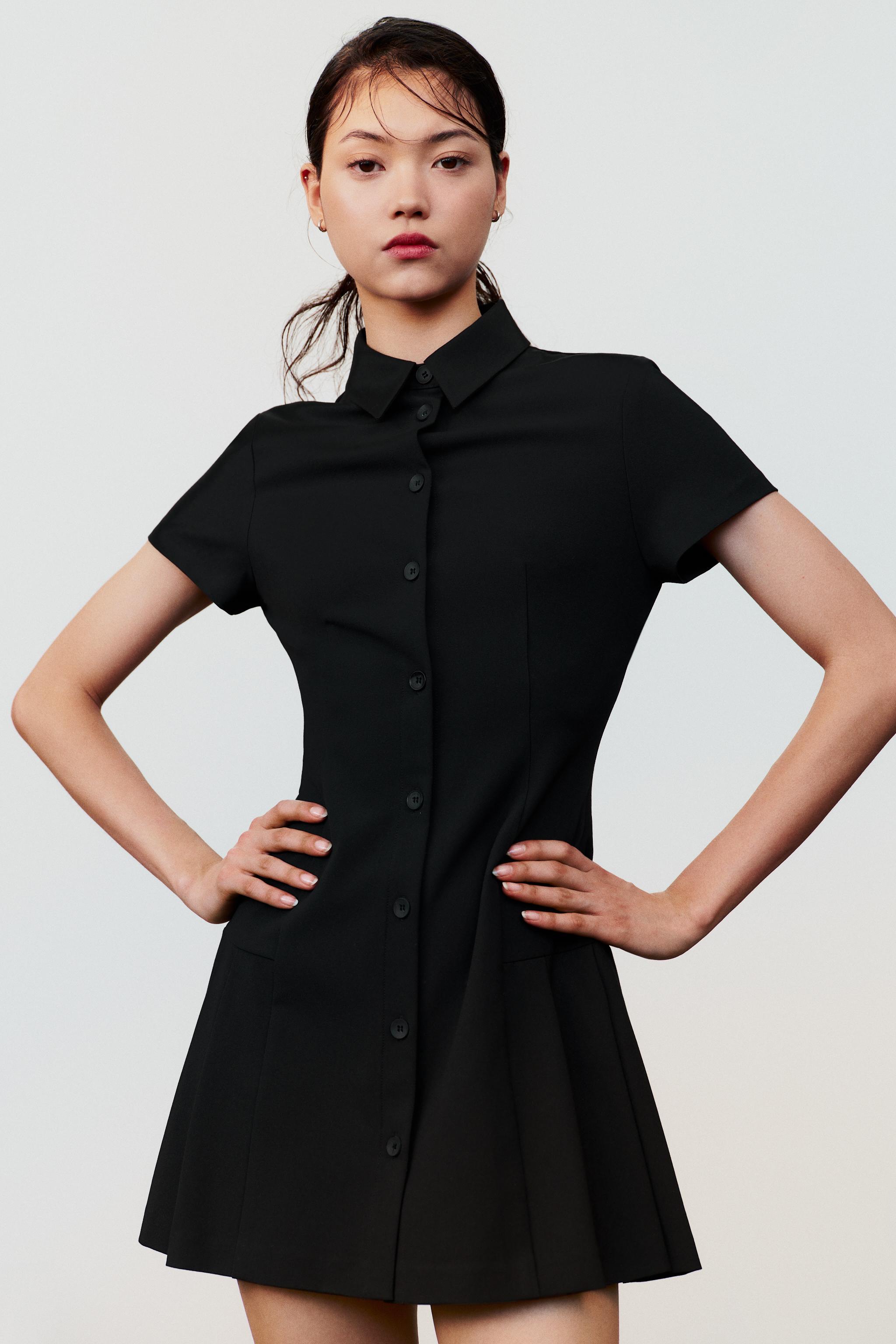 Zara ladies 2025 shirt dress