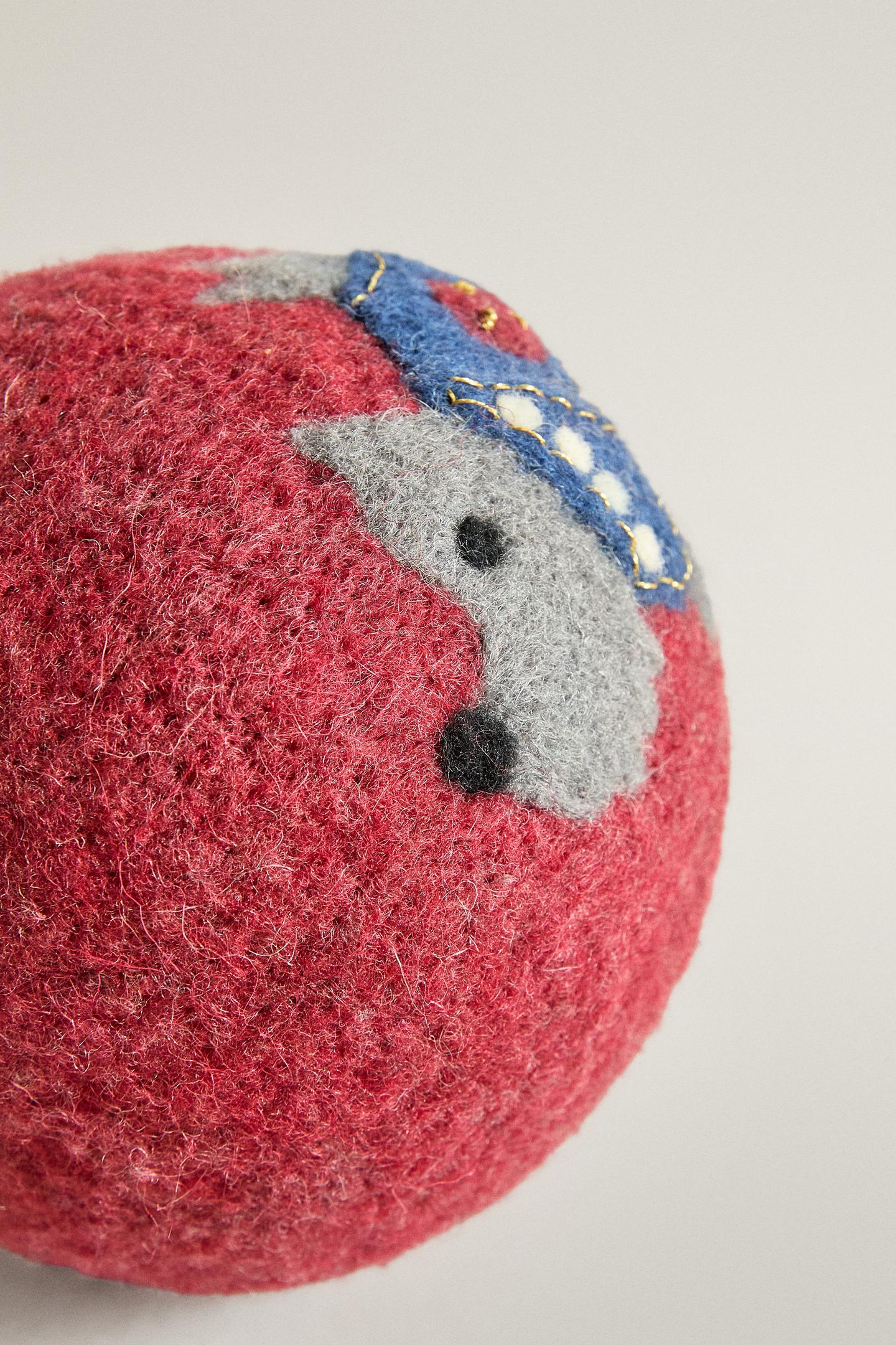 Ёлочные украшения Zara Dog Felt Christmas Tree Decoration, цвет: Красный — фото 4