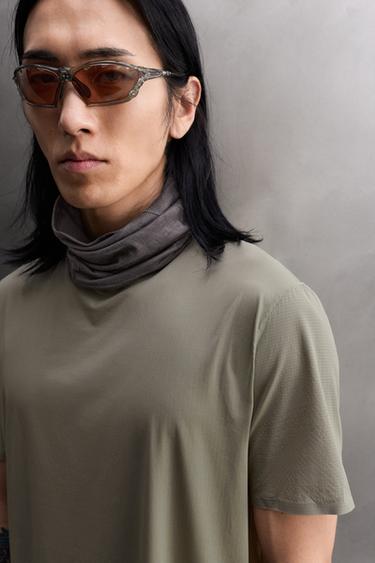 T-SHIRT TECHNIQUE RUNNING BIMATIÈRE - Gris anthracite de Zara - Image 4