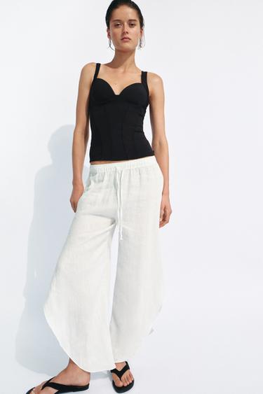 POLYAMIDE BLEND TOP - Black by Zara - Image 0