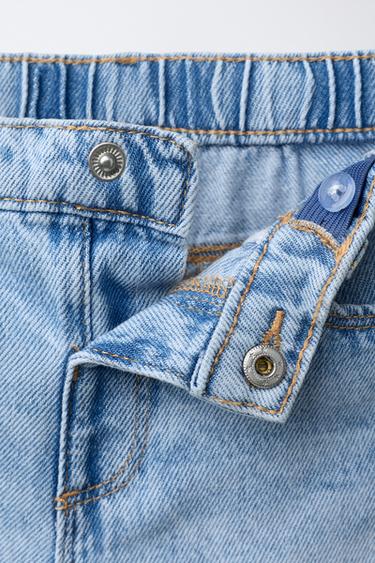 SHORT EN JEAN ONDES - Bleu moyen de Zara - Image 2